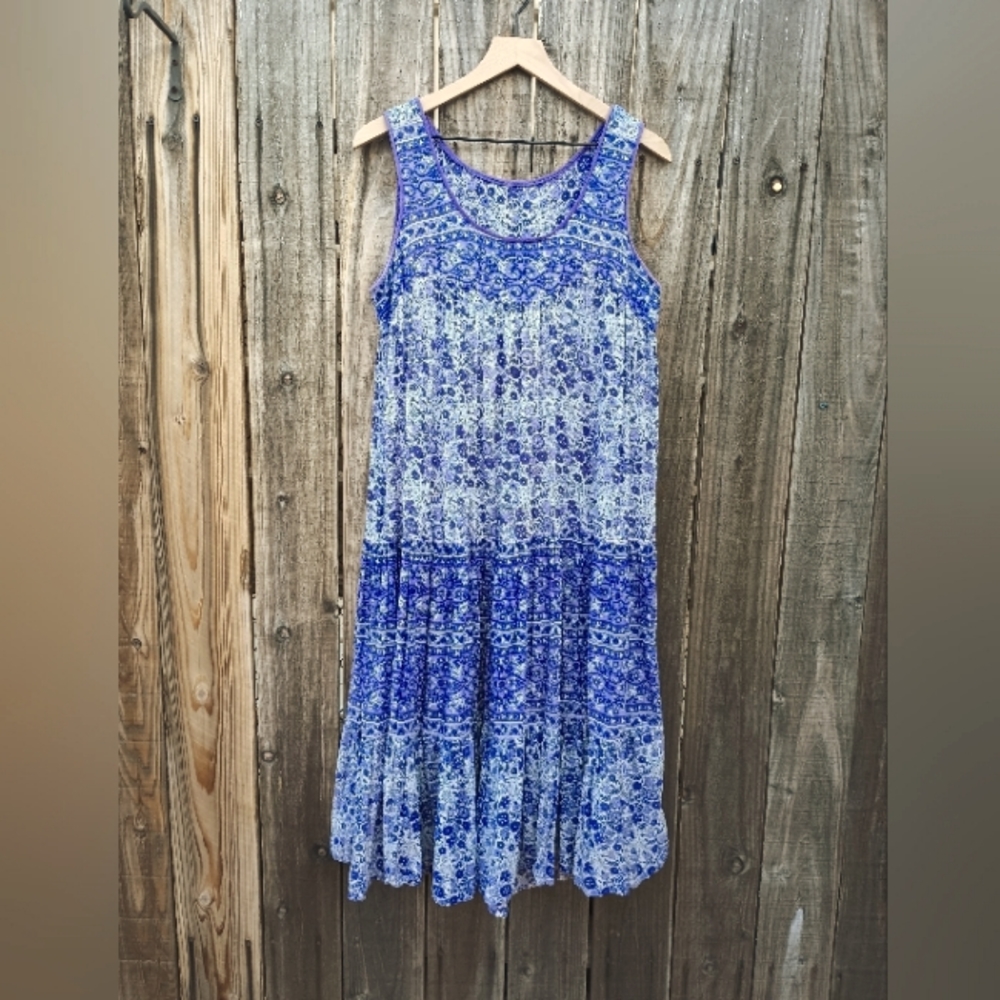Vintage cotton gauze dress